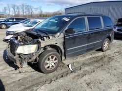 Salvage cars for sale at Spartanburg, SC auction: 2010 Chrysler Town & Country Touring