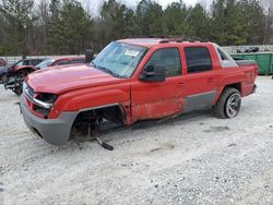 Salvage cars for sale at Gainesville, GA auction: 2002 Chevrolet Avalanche K2500