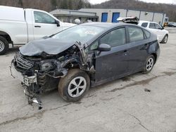 Salvage cars for sale at Ellwood City, PA auction: 2015 Toyota Prius