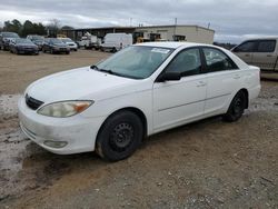 Salvage cars for sale at Tanner, AL auction: 2003 Toyota Camry LE