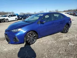 Salvage cars for sale at Franklin, WI auction: 2017 Toyota Corolla L