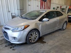 Salvage cars for sale at Mcfarland, WI auction: 2014 KIA Forte EX