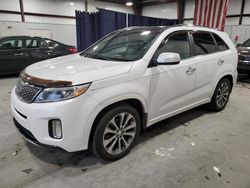 Salvage cars for sale at Byron, GA auction: 2015 KIA Sorento SX