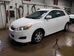 Toyota salvage cars for sale: 2010 Toyota Corolla Matrix