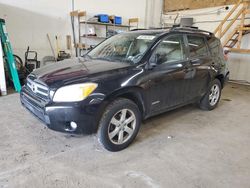 Salvage cars for sale at Ham Lake, MN auction: 2007 Toyota Rav4 Limited