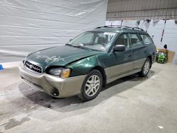 Salvage cars for sale at Candia, NH auction: 2003 Subaru Legacy Outback AWP