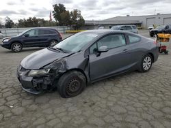 Salvage cars for sale at Martinez, CA auction: 2012 Honda Civic LX