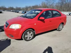 Salvage cars for sale at Ellwood City, PA auction: 2007 Chevrolet Aveo Base