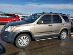 Honda Vehiculos salvage en venta: 2006 Honda CR-V EX