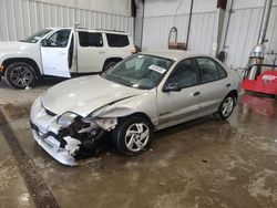 Salvage cars for sale at Franklin, WI auction: 2001 Pontiac Sunfire SE