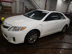 Salvage cars for sale at New Britain, CT auction: 2010 Toyota Camry Hybrid