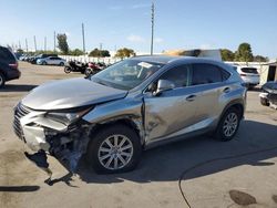 Salvage cars for sale at Miami, FL auction: 2019 Lexus NX 300 Base