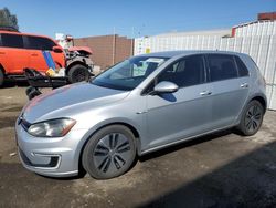 Salvage cars for sale at North Las Vegas, NV auction: 2016 Volkswagen E-GOLF SE