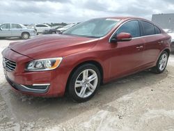 Salvage cars for sale at West Palm Beach, FL auction: 2014 Volvo S60 T5