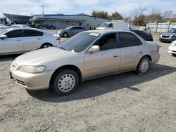 Salvage cars for sale at Sacramento, CA auction: 2002 Honda Accord LX