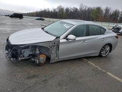 Infiniti Vehiculos salvage en venta: 2018 Infiniti Q50 Luxe