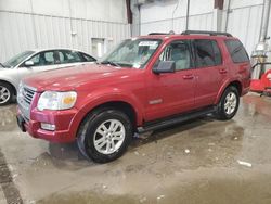 Salvage cars for sale at Franklin, WI auction: 2007 Ford Explorer XLT