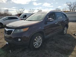 Salvage cars for sale at Chicago Heights, IL auction: 2011 KIA Sorento EX