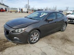 Salvage cars for sale at Pekin, IL auction: 2014 Mazda 3 Sport