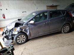 Salvage cars for sale at Portland, MI auction: 2017 Hyundai Accent SE