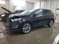 Salvage cars for sale at Madisonville, TN auction: 2016 Ford Edge Titanium