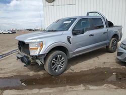 Salvage cars for sale at Brighton, CO auction: 2021 Ford F150 Supercrew