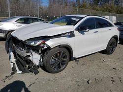 Infiniti salvage cars for sale: 2023 Infiniti QX55 Luxe