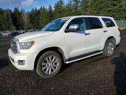 Salvage cars for sale at Graham, WA auction: 2012 Toyota Sequoia Limited