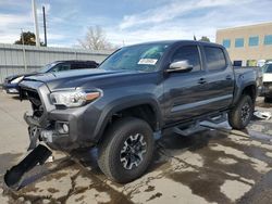 Salvage cars for sale at Littleton, CO auction: 2022 Toyota Tacoma Double Cab