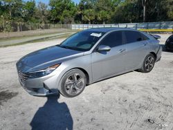 Salvage cars for sale at Fort Pierce, FL auction: 2022 Hyundai Elantra SEL