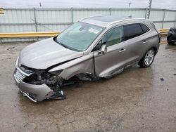 Salvage cars for sale at Dyer, IN auction: 2017 Lincoln MKC Select