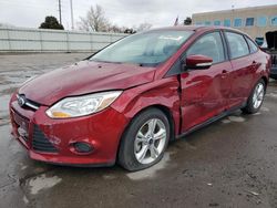 Salvage cars for sale at Littleton, CO auction: 2014 Ford Focus SE