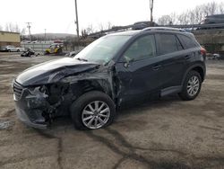 Salvage cars for sale at Marlboro, NY auction: 2016 Mazda CX-5 Touring