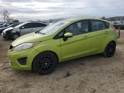 Salvage cars for sale at San Martin, CA auction: 2013 Ford Fiesta SE