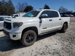 Toyota salvage cars for sale: 2019 Toyota Tundra Crewmax SR5