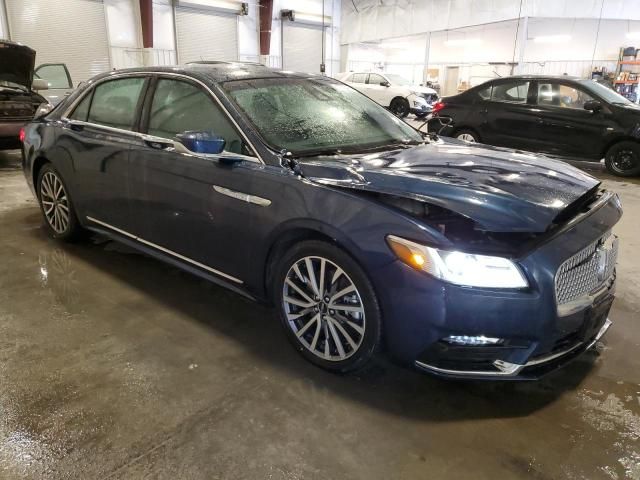 2017 Lincoln Continental Select