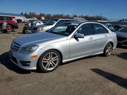 Salvage cars for sale at Pennsburg, PA auction: 2012 Mercedes-Benz C 300 4matic