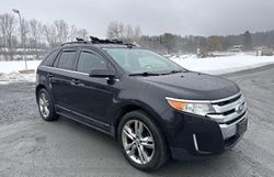 Salvage cars for sale at Center Rutland, VT auction: 2013 Ford Edge Limited