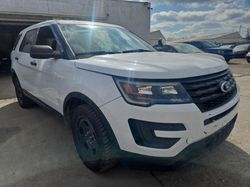 Salvage cars for sale at Columbus, OH auction: 2017 Ford Explorer Police Interceptor