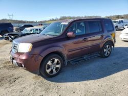 Salvage cars for sale at Anderson, CA auction: 2013 Honda Pilot EXL