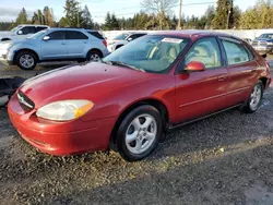 Salvage cars for sale at Graham, WA auction: 2003 Ford Taurus SES