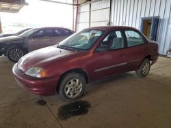 Salvage cars for sale at American Canyon, CA auction: 2001 Chevrolet Metro LSI