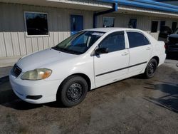 Salvage cars for sale at Fort Pierce, FL auction: 2005 Toyota Corolla CE