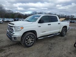 Toyota salvage cars for sale: 2017 Toyota Tundra Crewmax SR5