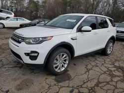 Land Rover salvage cars for sale: 2016 Land Rover Discovery Sport HSE