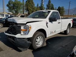 Salvage cars for sale from Copart Rancho Cucamonga, CA: 2021 Ford F150