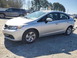 Salvage cars for sale at Loganville, GA auction: 2015 Honda Civic LX