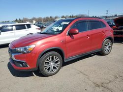 Salvage cars for sale at Pennsburg, PA auction: 2016 Mitsubishi Outlander Sport SEL