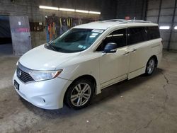 Salvage cars for sale at Angola, NY auction: 2011 Nissan Quest S