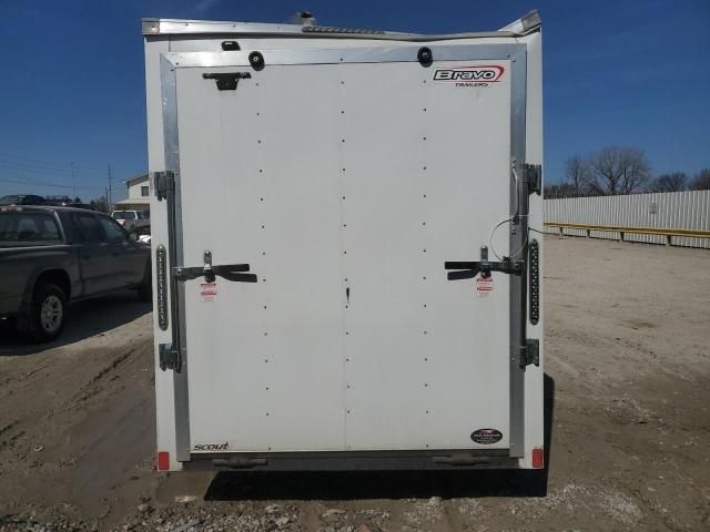 2019 Bravo SC61ASA Enclosed Cargo Trailer